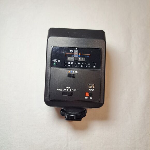 Albinar 87TTL Dedicated Thyristor Shoe Mounted Camera Flash Nikon Minolta Pentax - Picture 3 of 7